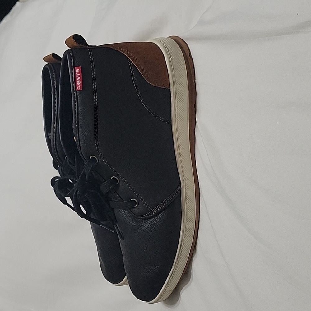 Levi's boys high top dress shoes